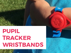 Pupil tracker wristbands - exclusive to NST!